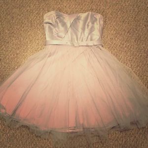 Stunning White House Black Market Silver Dress